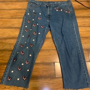 Butterfly jeans